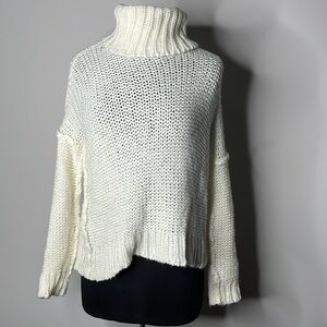 WOODEN SHIPS Knit Cowl Neck Sweater Size XS